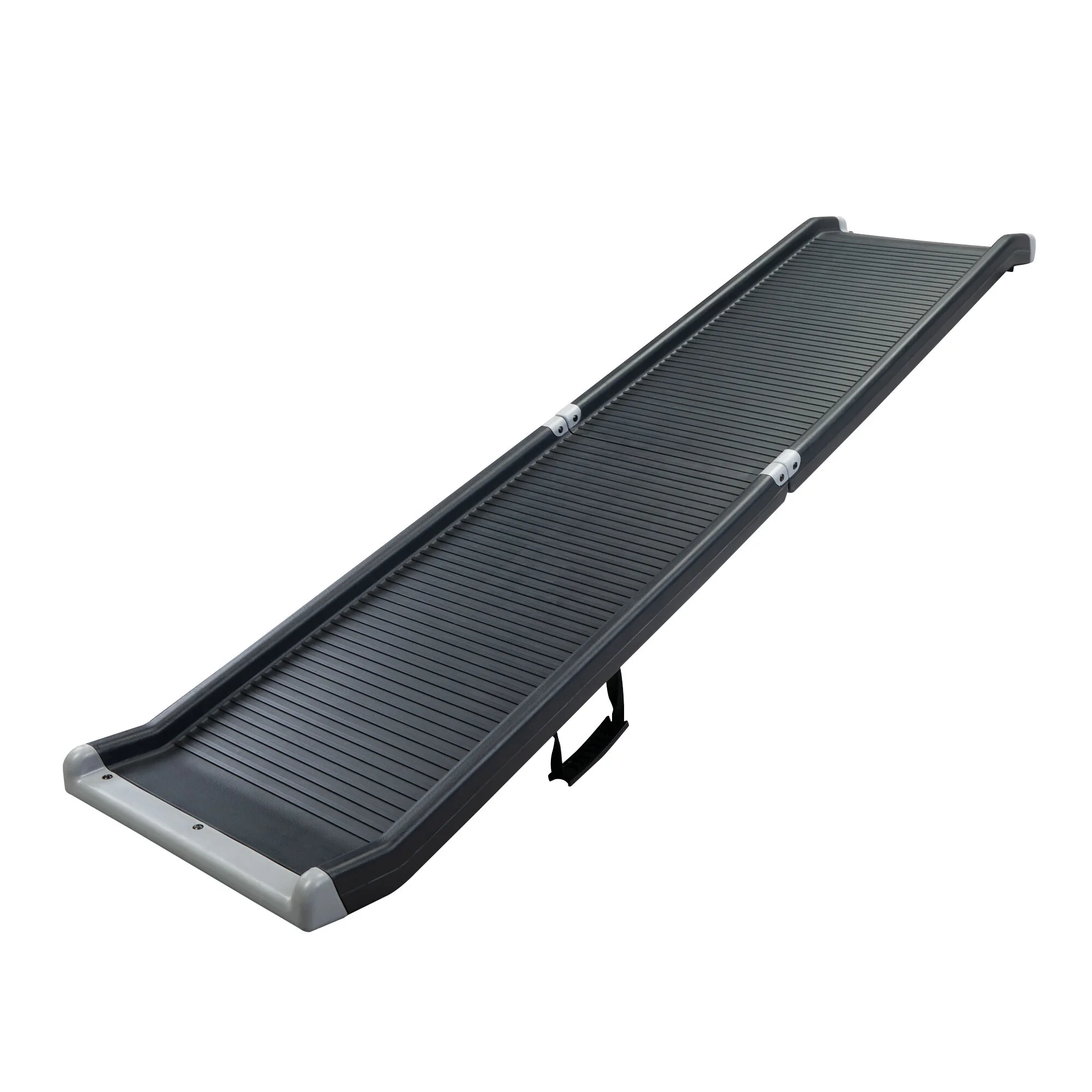 Portable Black Pet Ramp for Cars, SUVs & Trucks - Lightweight Folding Ramp for Dogs & Cats on the Go!