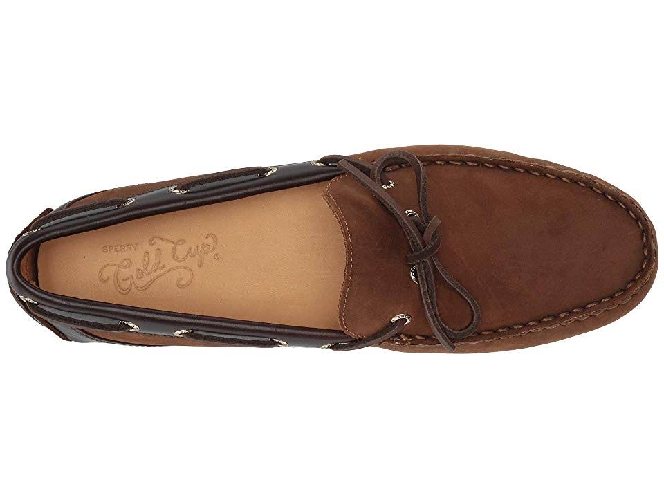 Sperry Men&s Gold Harpswell 1 Eye Nubuck Mocassins - Brown - 8.5M