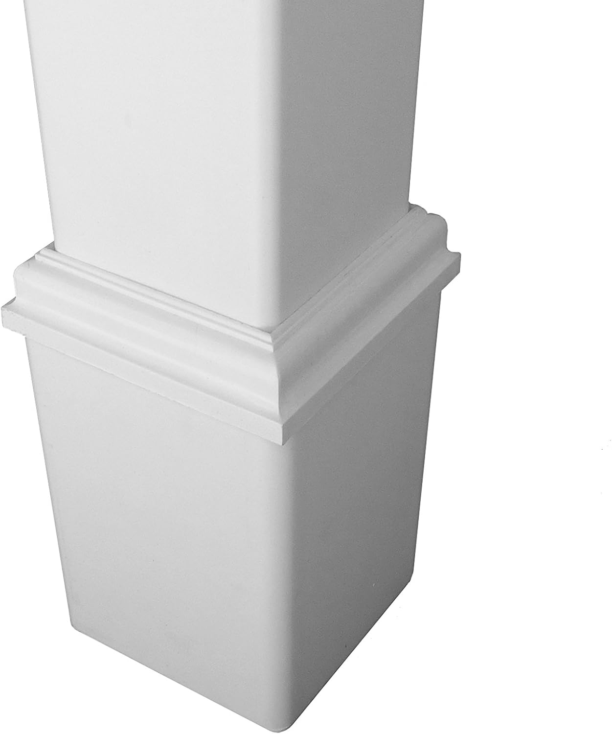 Zippity Outdoor Products ZP19013 Classica Mailbox Post, White