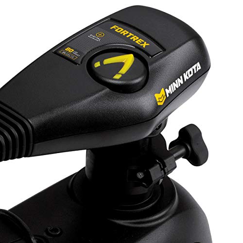 Minn Kota Fortrex Bow-Mount Electric Trolling Motor with Dual Spectrum Chirp Sonar, 112 Lb. Thrust, 45 in. Shaft, Freshwater