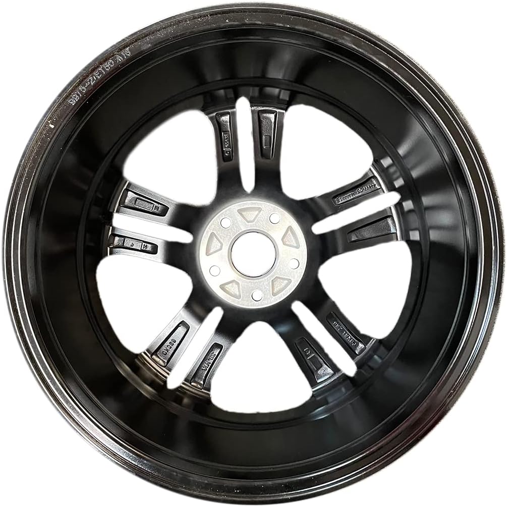 19" New Single 19x8 Alloy 5 spoke Wheel for Honda Accord 2016 2017 Machined Black OEM Design Replacement Rim