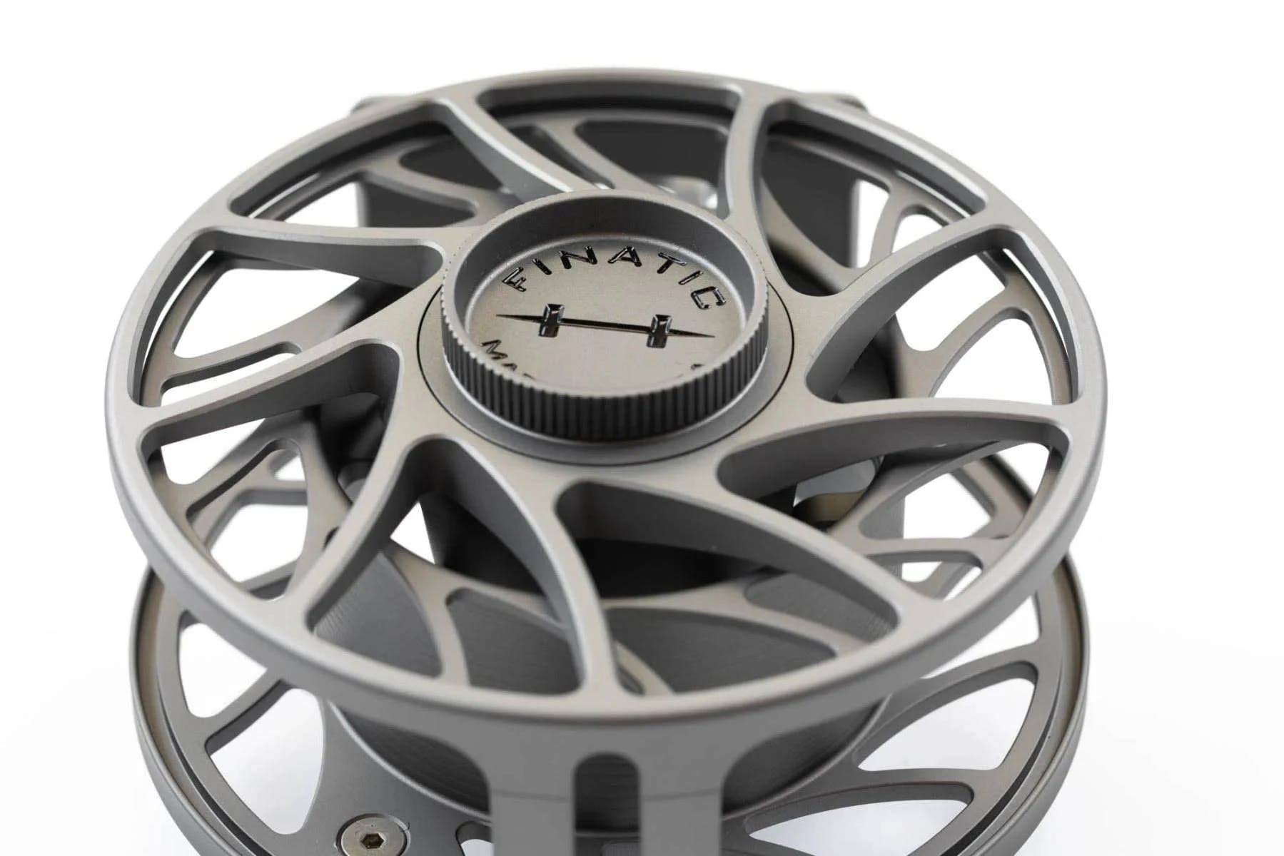Hatch 11 Plus Gen 2 Finatic Fly Reel - Large Arbor - Gray/Black