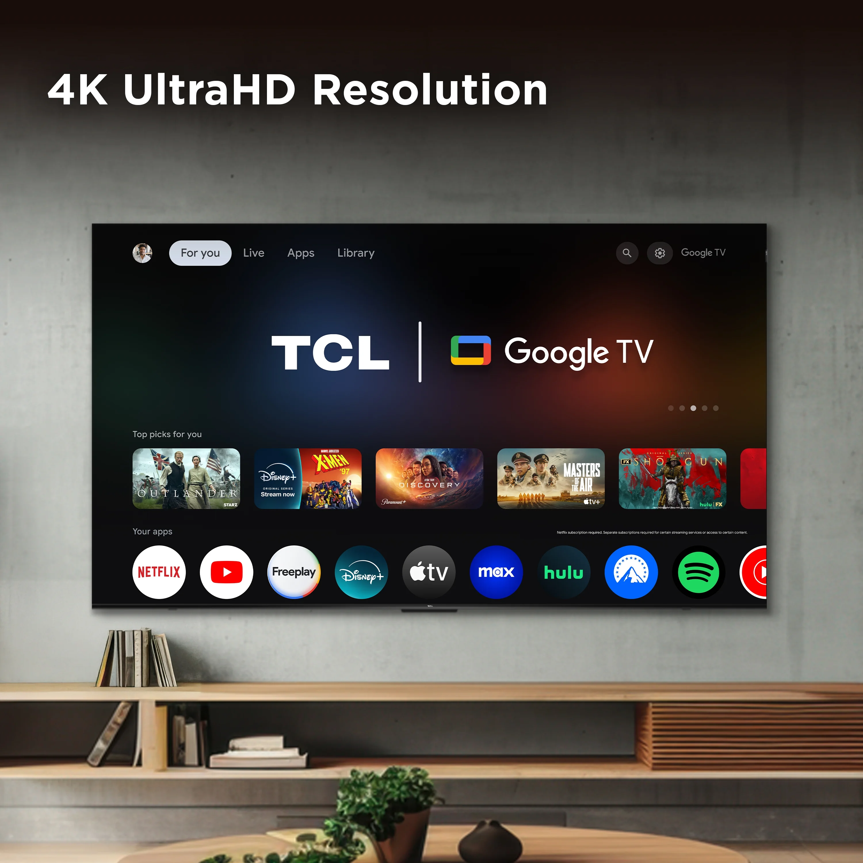 TCL 65" Q Series QLED 4K UHD HDR Smart Google TV (NEW 2025) - Dolby Vision, Dolby Atmos, Motion Rate 120, HDR 10+, Auto Game Mode - 65Q51K
