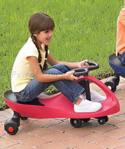 Plasmacar Red Kids Toy Indoor Outdoor Exercise Ride