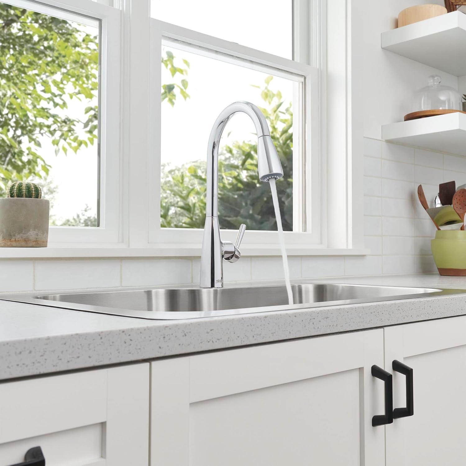 American Standard 7617300.002 Hillsdale Pull-Down Kitchen Faucet, Chrome