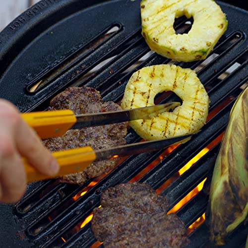 Solo Stove Bonfire Cast Iron Grill Cooking Bundle 2.0 | Smokeless Fire Pit, Stand, Grill & Hub, Wood Burning, Removable Ash Pan, Stainless Steel/Cast Iron, Height: 63 cm, Diameter: 44,5 cm, 20,3 kg