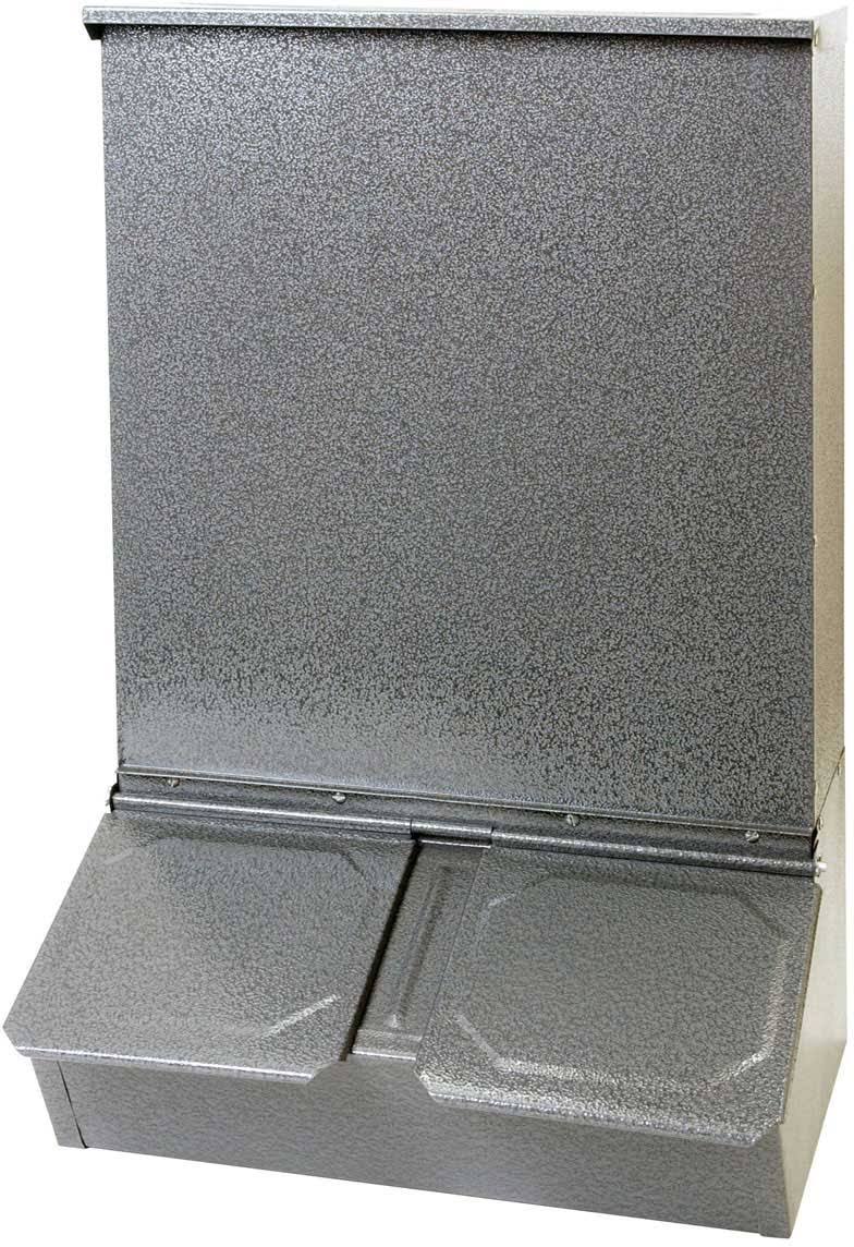 Miller HGFD Double Door Hog Feeder - 100 lb Capacity