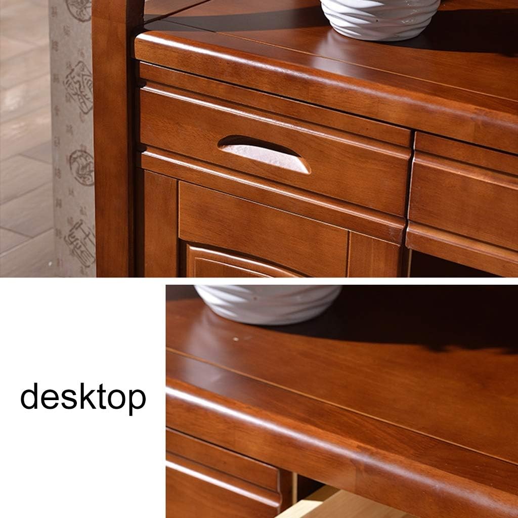 Vanity Table Set Home Vintage Style Dressing Table Padded Stool Oval Mirror Drawers 3pc Set 41.3x17.7x61.8inch