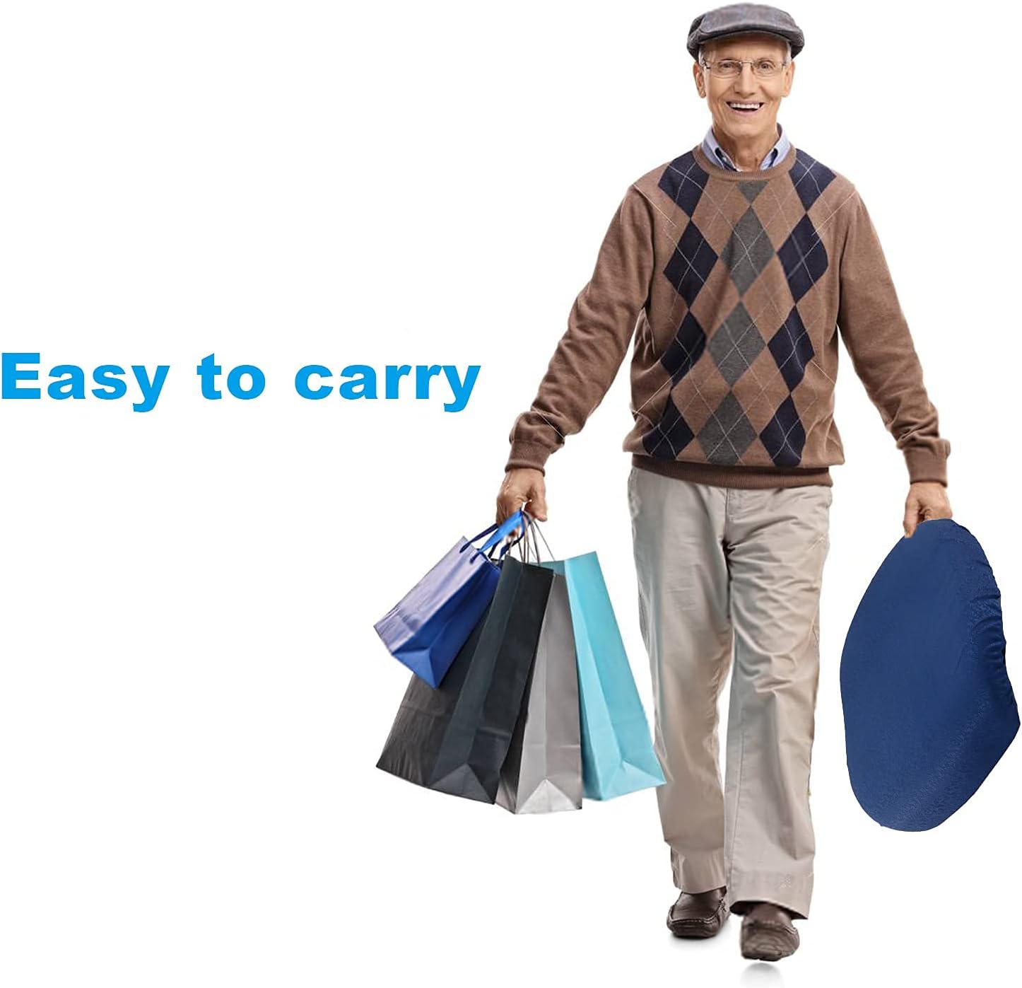 Assist Cushion Portable Lift and Sofa Stand Assist, for Chair Seat Assist Lifting Cushion 6 Stage Adjustment Sofa Stand Assist Aid Up to 340Lbs Uplift Premium Seat