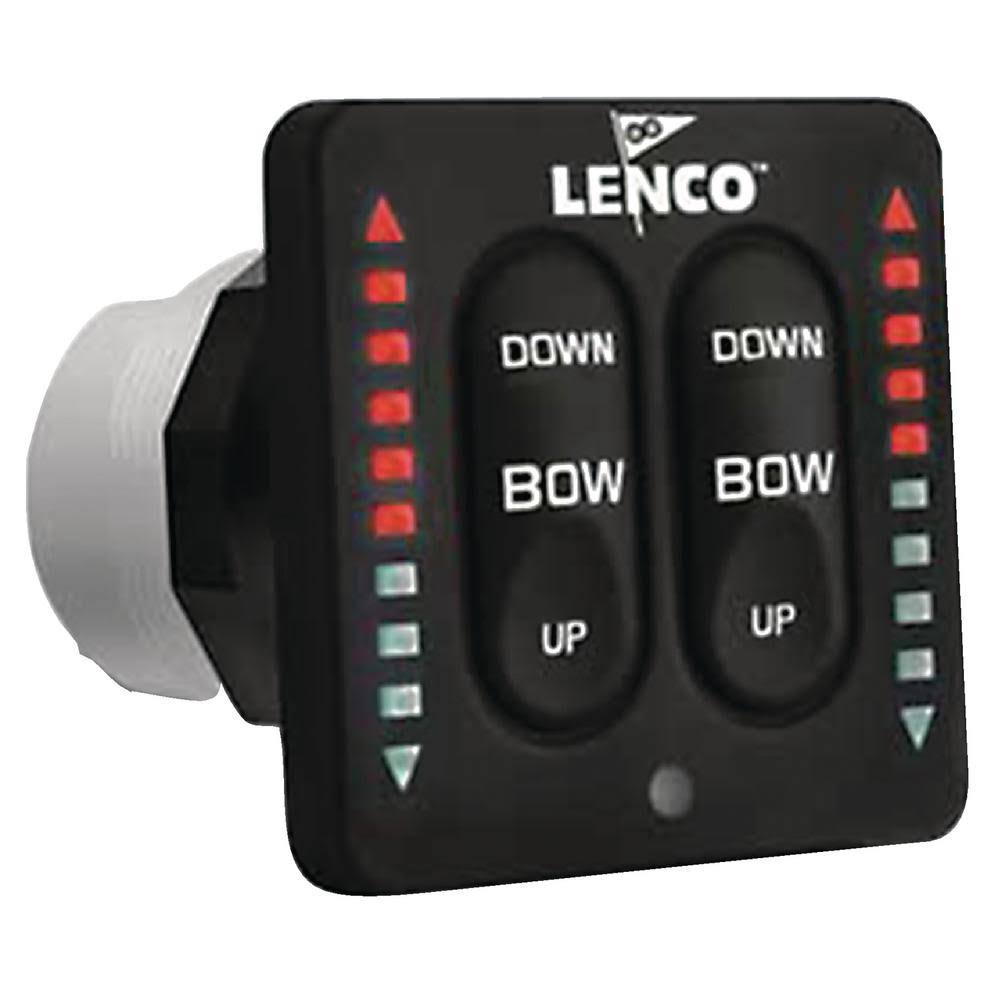 Lenco Flybridge Kit F- LED Indicator Key Pad f-All-In-One Integrated Tactile Switch - 20&