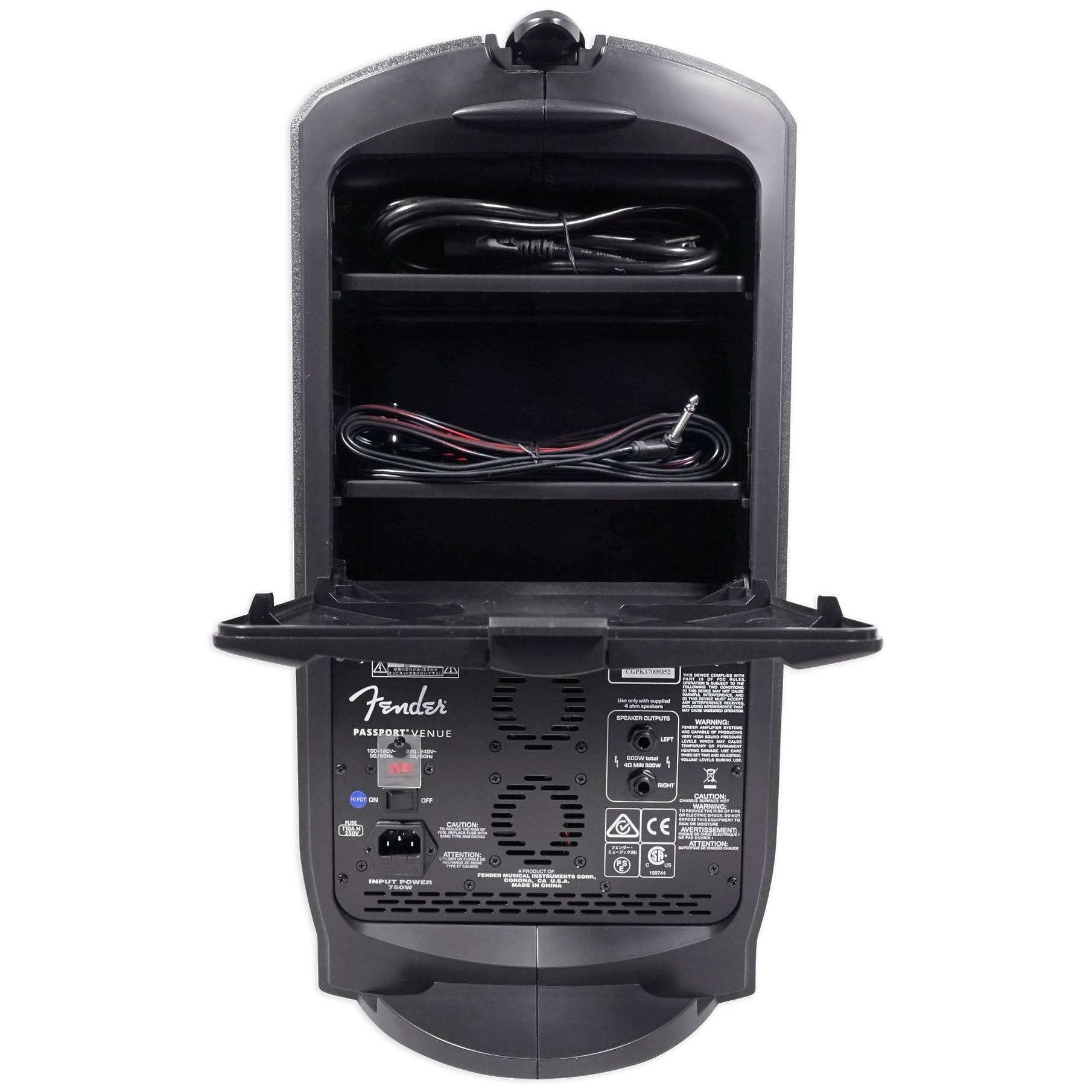 Fender Audio Passport Venue Portable Audio System, 600 W