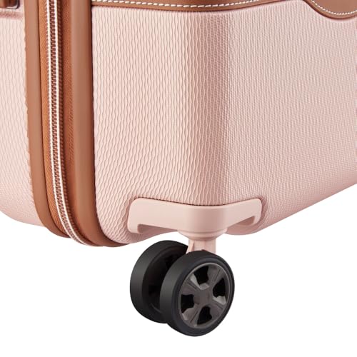 DELSEY PARIS Chatelet Air 2.0 Hardside Luggage with Spinner Wheels, Angora, Checked-Large 28 Inch