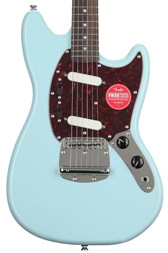 Squier Classic Vibe 70s Jaguar Electric Guitar, with 2-Year Warranty, Surf Green, Laurel Fingerboard