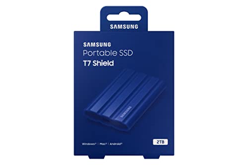 Samsung T7 Shield Portable External Solid State Drive USB 3.2 1TB, IP65 Water Resistant, Compatible with PC/Mac/Android/Gaming Consoles (MUPE1T0K/AM), Beige