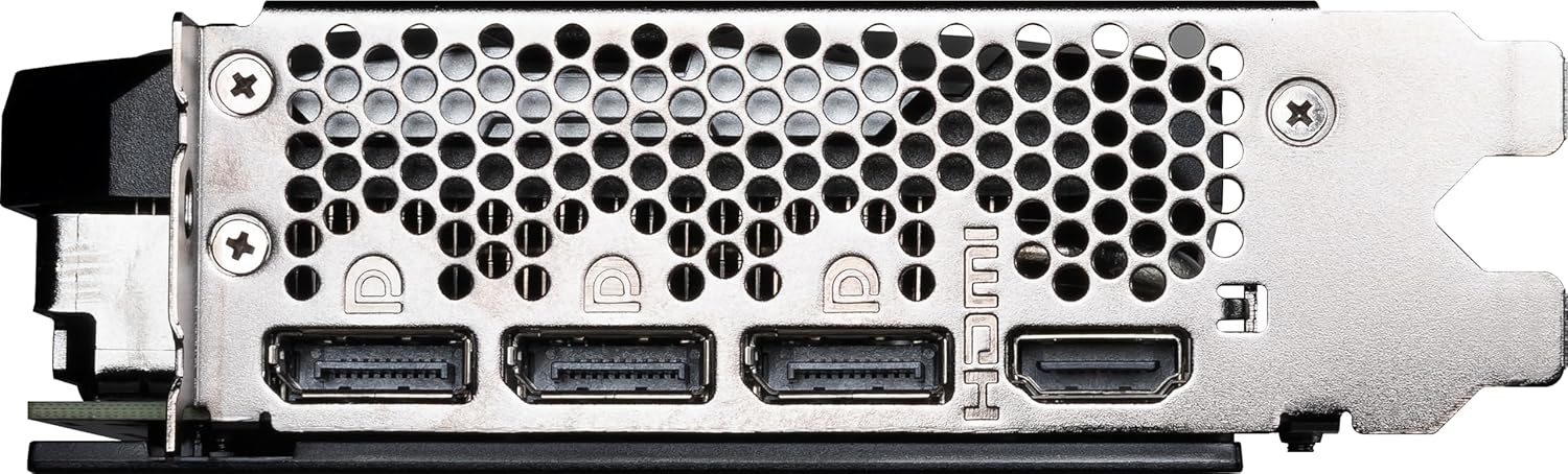 MSI Gaming RTX 4070 Super 12G Ventus 2X OC Graphics Card (NVIDIA RTX 4070 Super, 192-Bit, Boost Clock: 2520 MHz, 12GB GDRR6X 21 Gbps, HDMI/DP, Ada Lovelace Architecture)