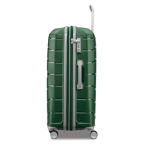 Samsonite Freeform 21-Inch Hardside Carry-On Luggage - Hardshell Carry-On Suitcase - TSA, Airline-Approved - Expandable Hard Shell, Smooth Rolling Spinner Wheels for Lightweight Travel - Navy
