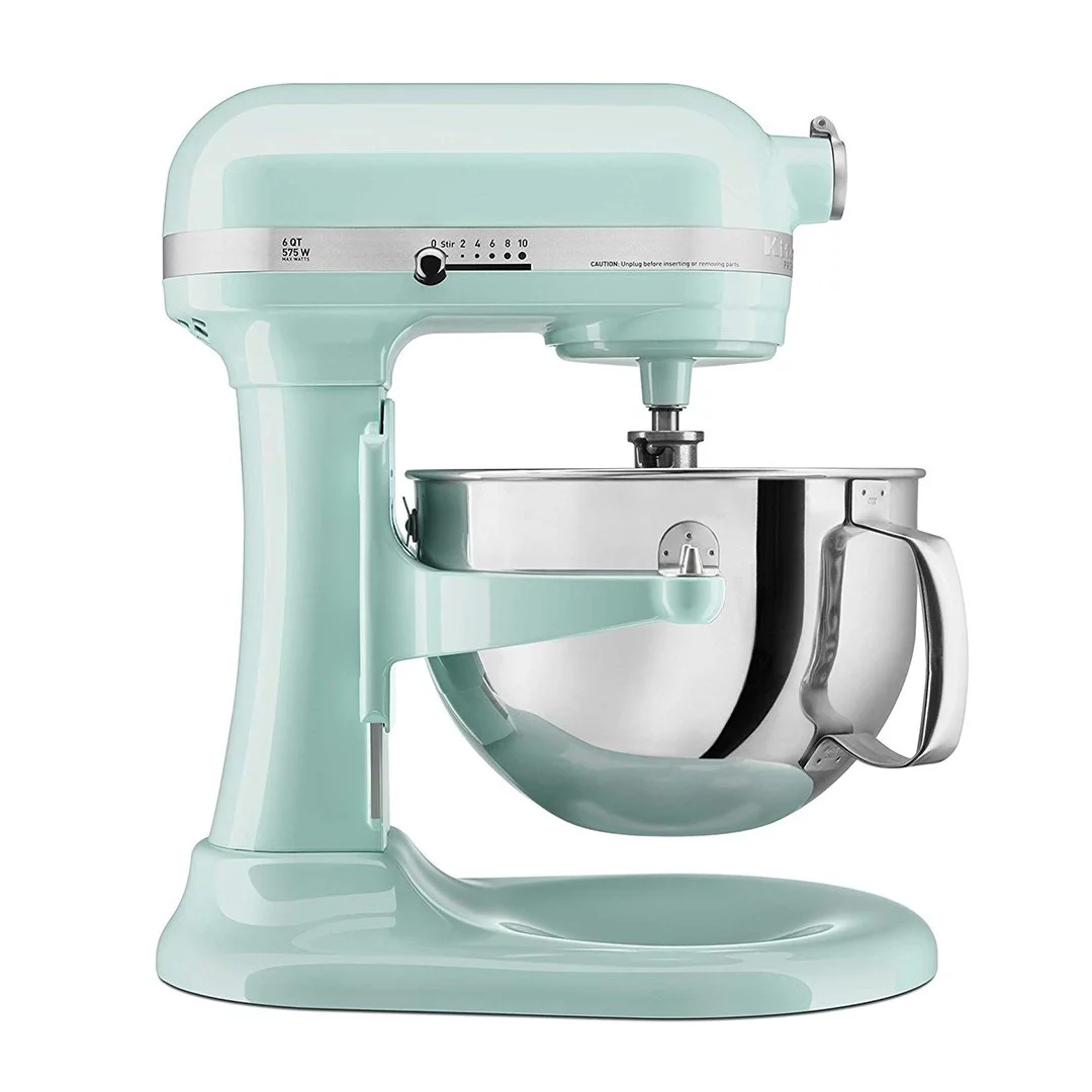 KitchenAid 6-Quart Pro 600 Bowl-Lift Stand Mixer | Ice Blue + Ultimate Baker's Bundle