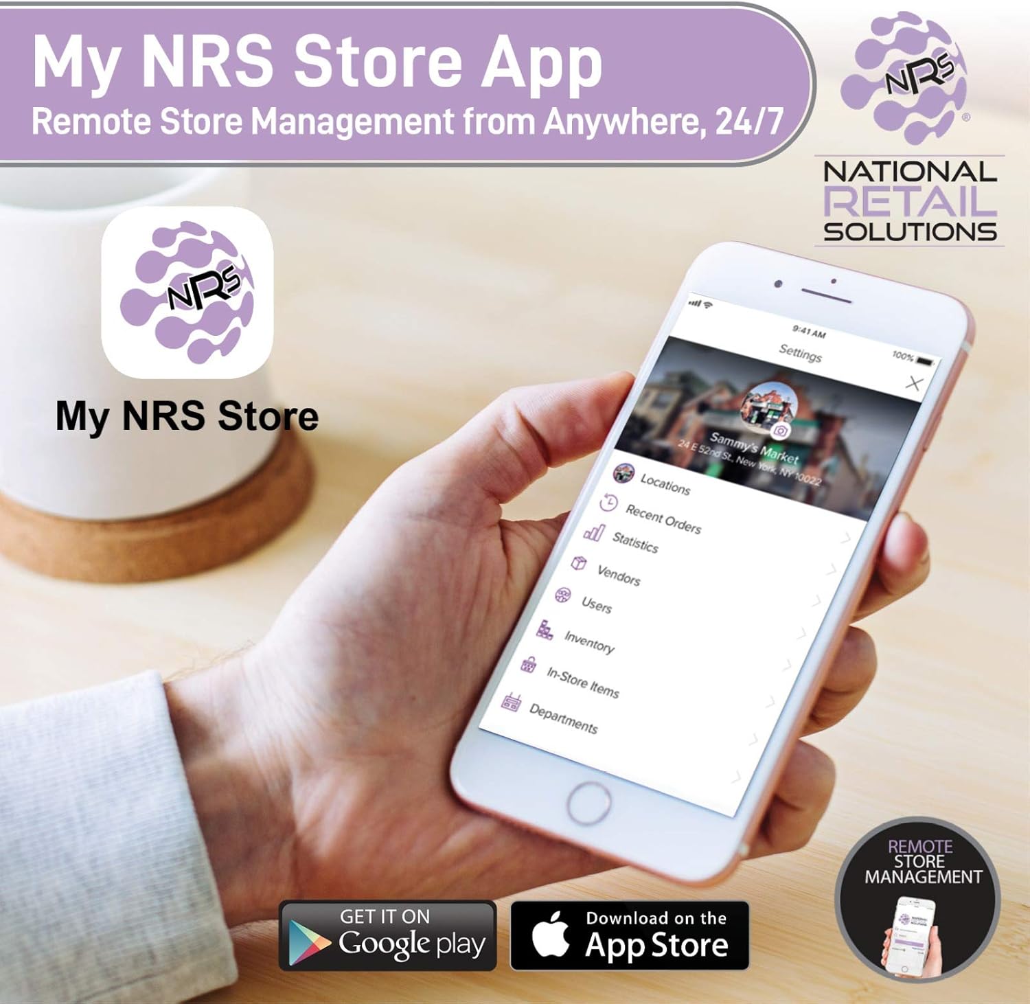 NRS LITE Cash Register for Small Businesses (USA ONLY) - POS System Bundle Includes - Merchant Touch Screen Monitor with Customer-Facing Display, Barcode Scanner & Thermal Receipt Printer