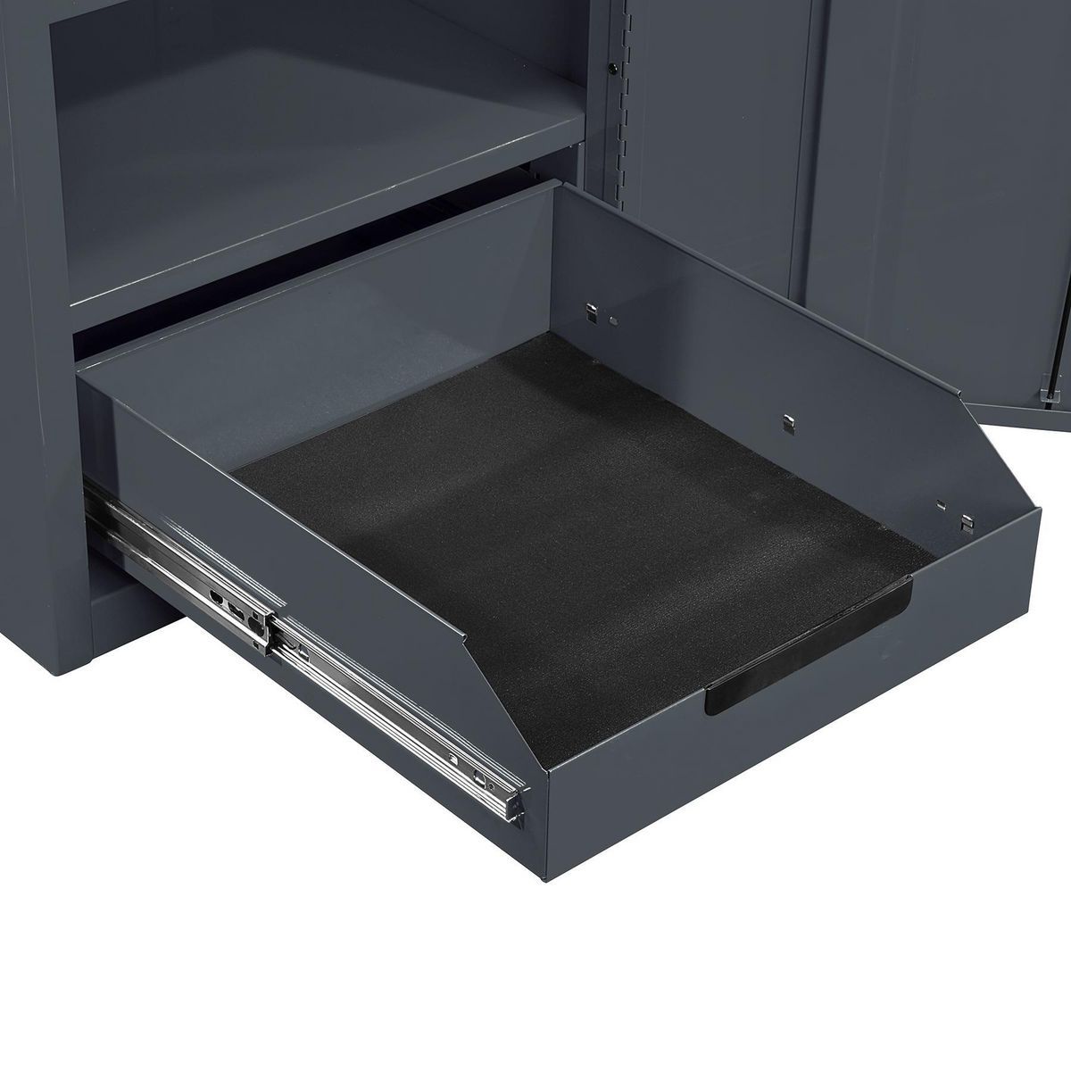 U.S. GENERAL 22 in. End Locker, Series 3, Blue