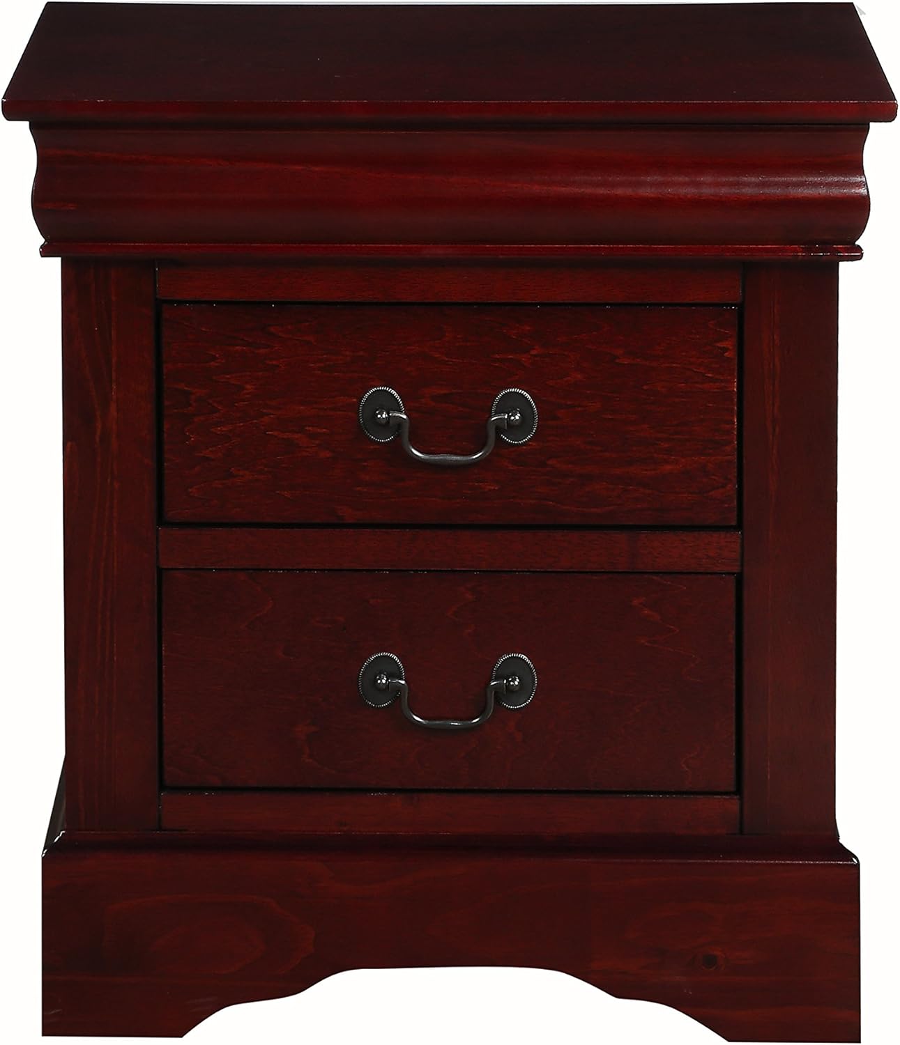 Louis Philippe III Nightstand in Cherry 19523