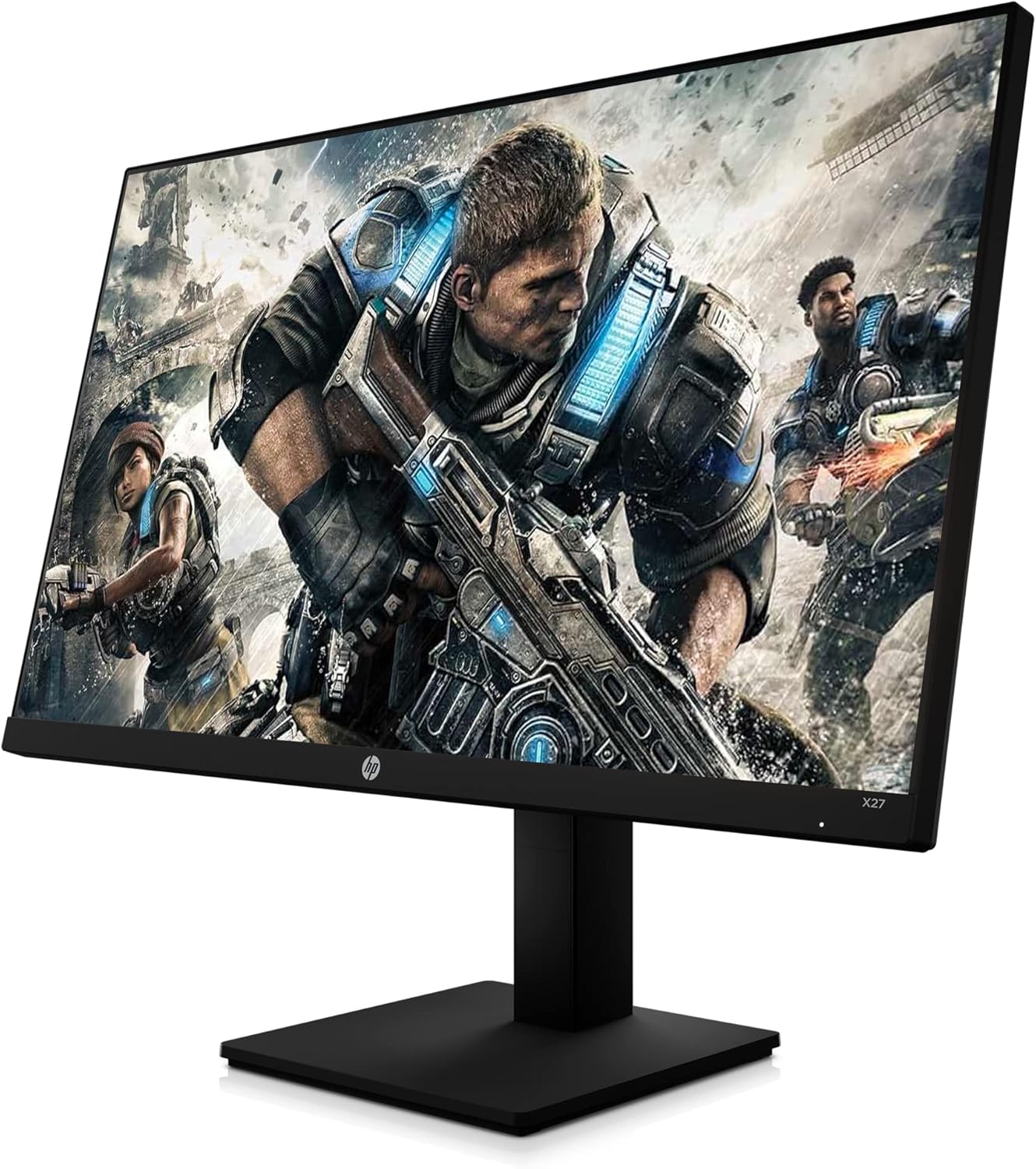 HP 27-inch QHD Gaming with Tilt/Height Adjustment with AMD FreeSync Premium Technology (X27q, 2021 model)