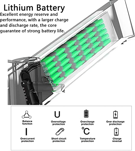 Ebike Battery 36V 8Ah 10Ah 12.5Ah 15Ah Folding Built-In Electric Bike Lithium Battery for 200W-700W Motor Electric Bicycle Battery with Charger, Folding Bike Mountain Bike Battery 36V 8Ah,410mm