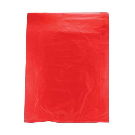 Shamrock Plastic 15 inchh x 12 inchw High Density Merchandise Bags, Red, 1000/Carton