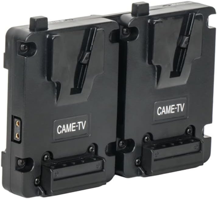 Came-TV Uninterruptible Power Supply Dual V-Mount Battery Plate with 2 D-tap Output