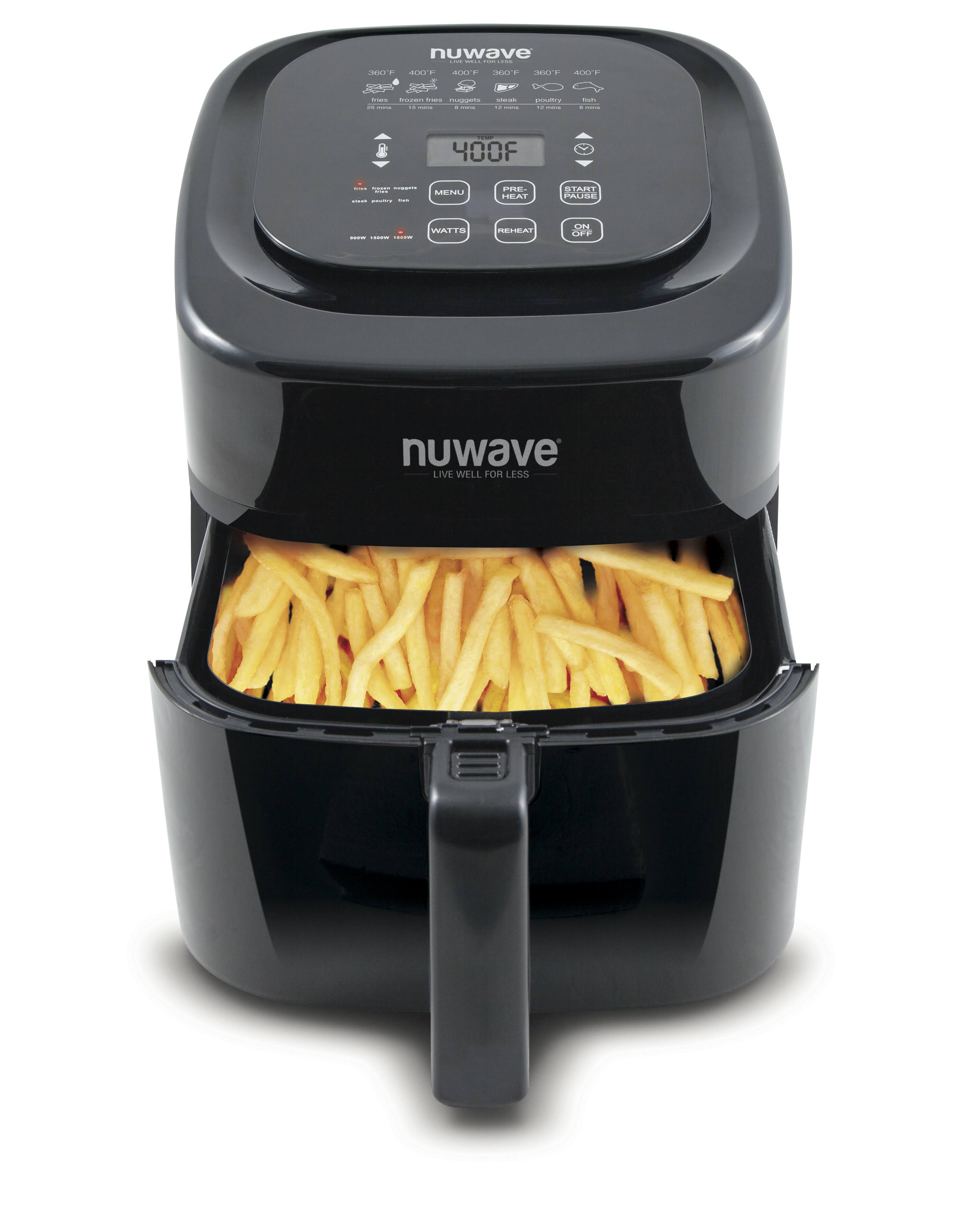 NuWave 37001 Digital Air Fryer - 6 qt - Black