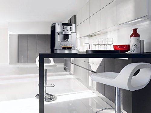 De'Longhi ECAM22110S Magnifica XS Fully Automatic Espresso Machine with Manual Cappuccino System, 9.4 x 17 x 13.8 inches, SILVER AND BLACK