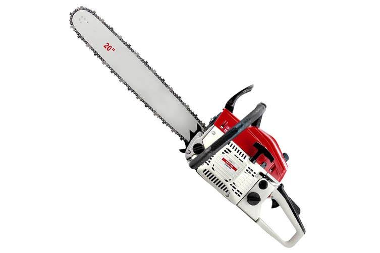 Giantz 58cc Commercial Petrol Chainsaw - Red u0026 White