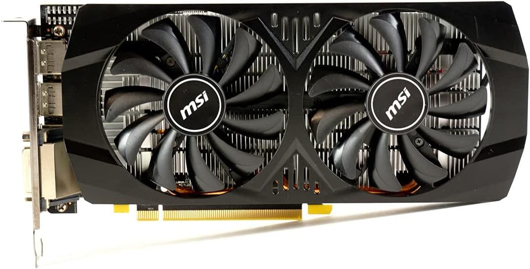 MSI Radeon RX 570 8GT OC Graphics Card, PCI-E x16, VR Ready