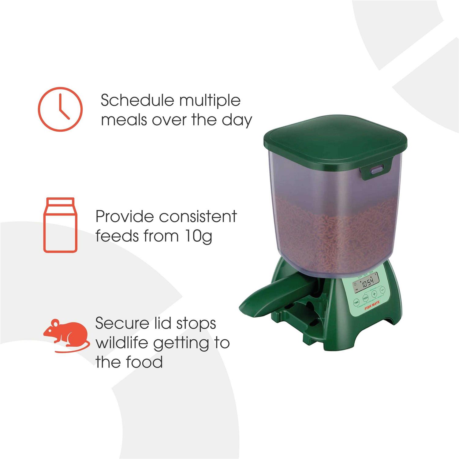 Fish Mate P7000 Pond Fish Feeder - Pet Supplies online store