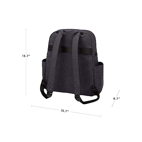 Petunia Pickle Bottom Sync Backpack | Diaper Bag | Diaper Bag Backpack for Parents | Top-Selling Stylish Baby Bag | Sophisticated and Spacious Backpack for On The Go Moms | Mink