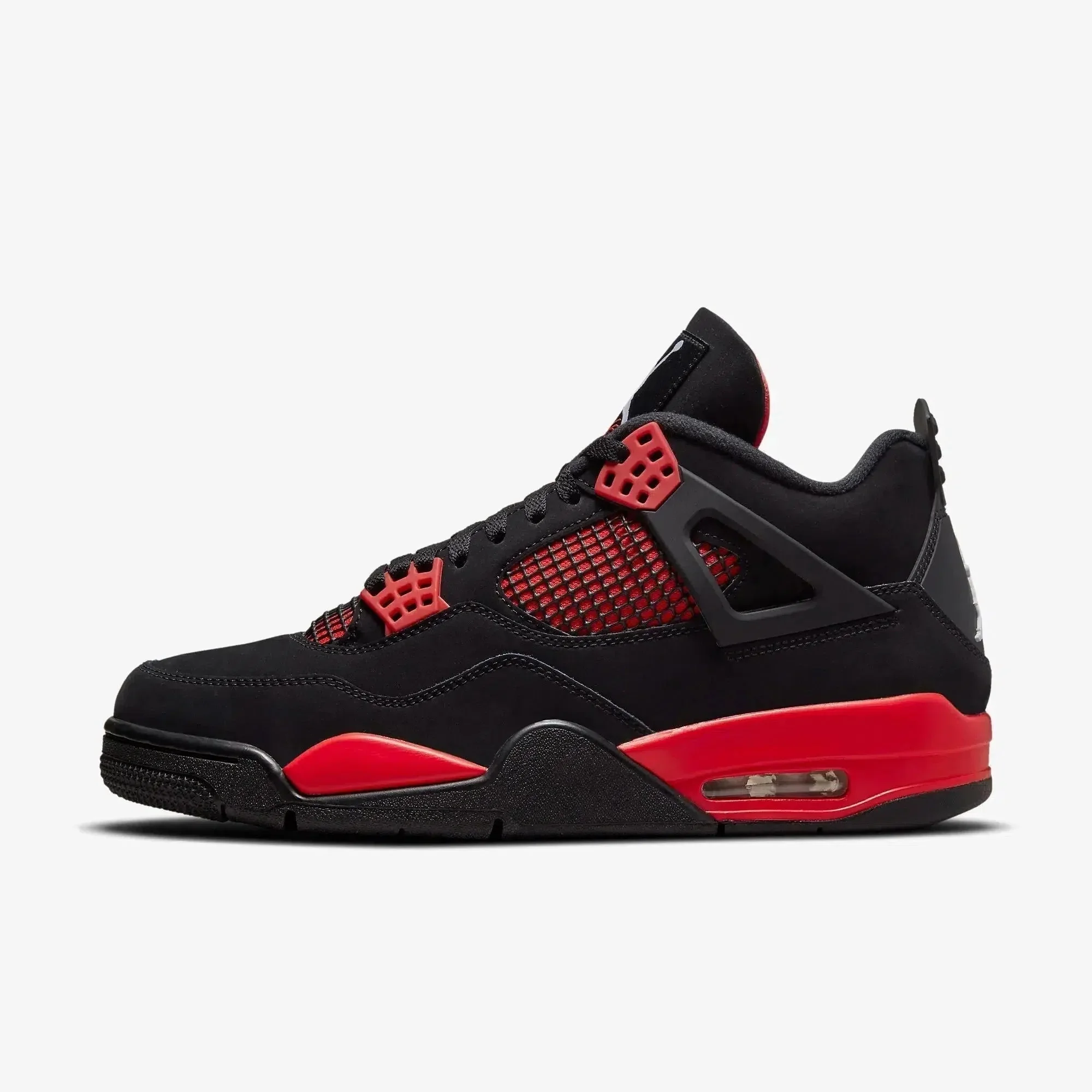 Men's Jordan 4 Retro "Red Thunder" Black/Multi-Color-Multi-Color (CT8527 016) - 9.5