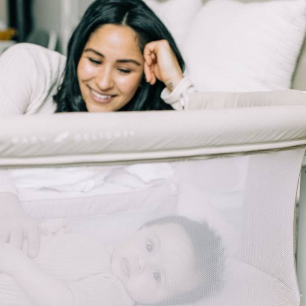 Baby Delight Beside Me Wink Organic Bassinet u0026 Bedside Sleeper