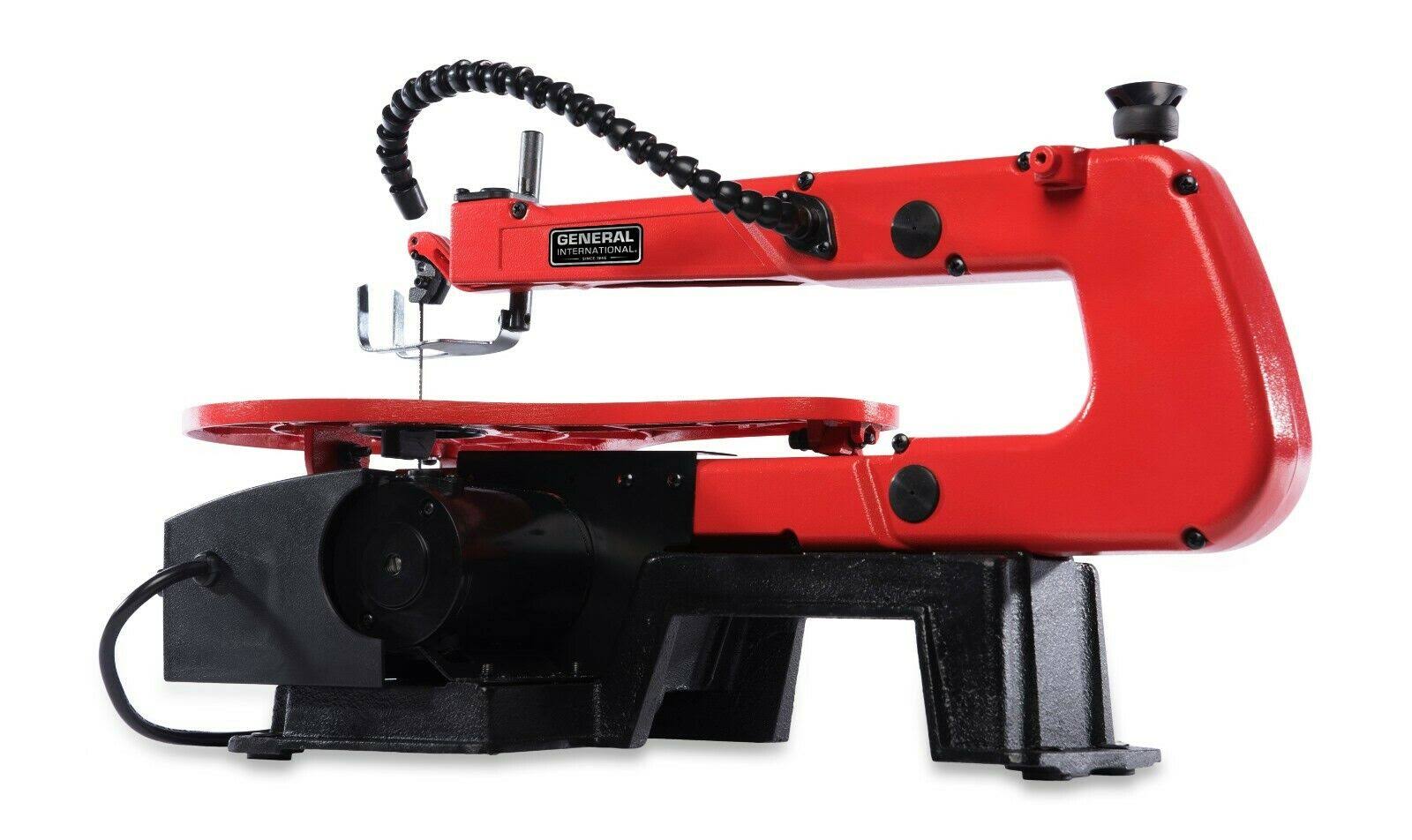 General International 16 in. 1.2a Variable Speed Scroll Saw with LED Light- BT8007