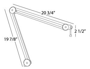 Heil Sound PL2T Overhead Broadcast Boom Mount