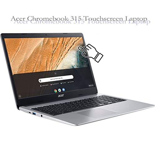 Acer Chromebook 315 Touchscreen Laptop| 15.6 FHD IPS Display| Google Chrome OS| 4G 64GeMMC| Intel Celeron N4020 | Wi-Fi 5 |Numeric Keyboard |USB Type-C |Long Battery Life| Webcam| Cloth