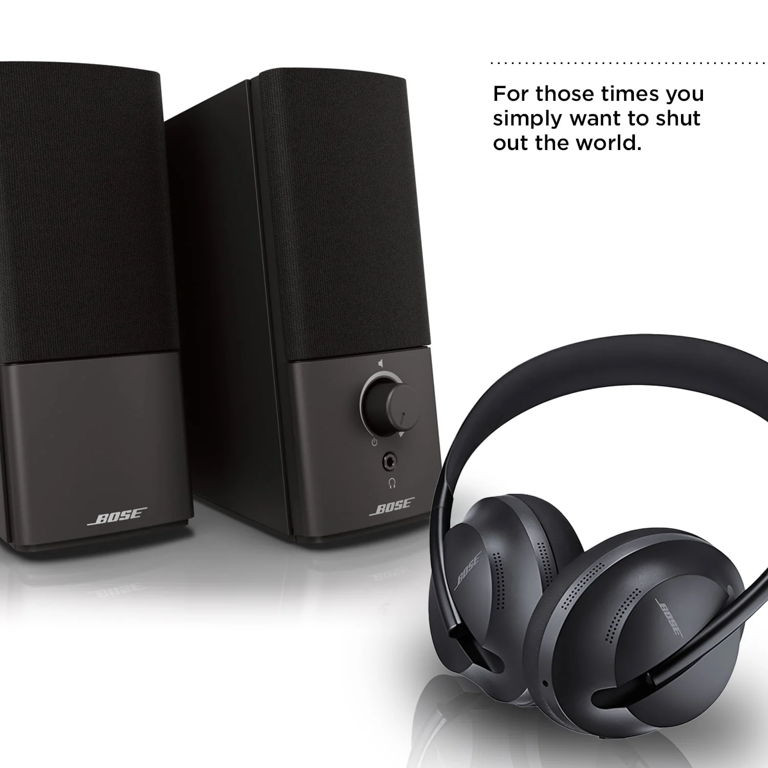 Bose Companion 2 Multimedia Computer Speaker System - 2 speakers per pack, 7.5 inches