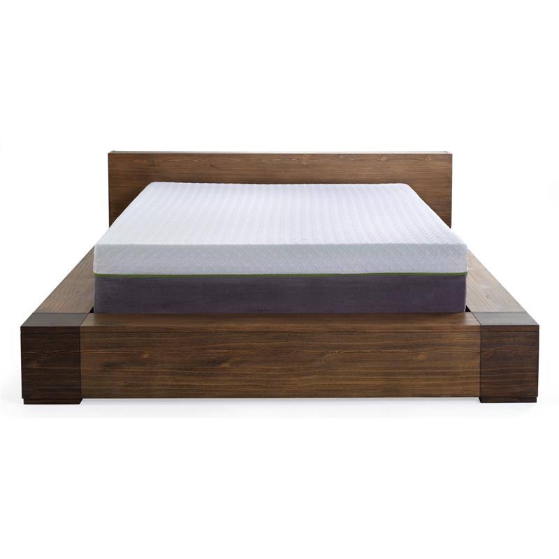 Pemberly Row Copper Twin Long Premium Memory Foam Mattress in White