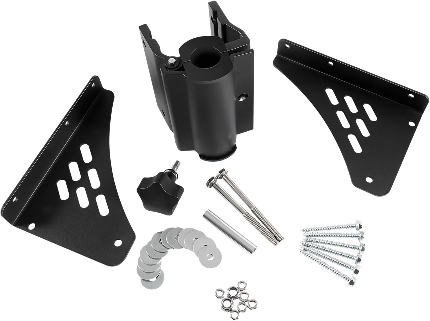 Universal Trolling Motor Deck Mount Replacement for Newport Vessels Pontoon Motor Bracket for Shafts Between 1.15" - 1.25" in Diameter