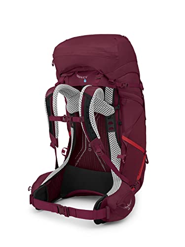 Osprey Aura AG LT 65L Women's Backpacking Backpack, Antidote Purple, WM/L