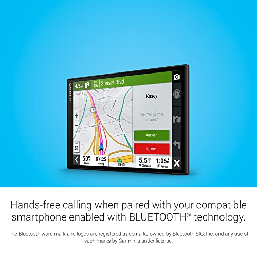 Garmin DriveCam™ 76, Large, Easy-to-Read 7” GPS car Navigator, Built-in Dash Cam, Automatic Incident Detection, High-Resolution Birdseye Satellite Imagery