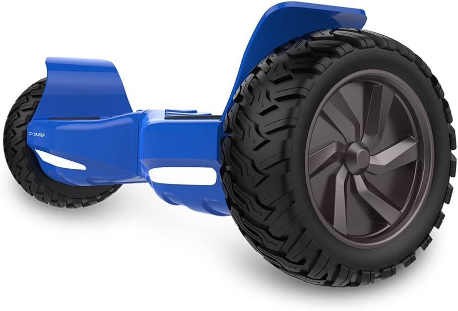 City Cruiser 8.5" Self Balance Scooter Hoverboard - UL2272 Certified, Two Wheel Dual Motors Electric Self-Balancing Scooter with Bluetooth Speaker LED Lights for Kids Adult