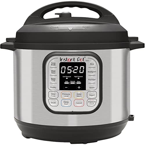 Instant Stainless Steel Duo 7-In-1 Programmable Outer Lid Automatic pressure cooker