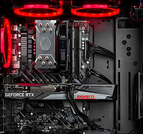 Skytech Shadow 3.0 Gaming PC Desktop - Intel Core-i7 9700KF 3.6GHz, RTX 3060 12GB, 16GB DDR4 2666, 1TB SSD, AC WiFi, Win 10 Home, Black