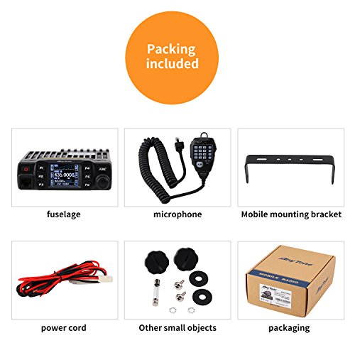 AnyTone AT-778UV Dual Band Transceiver Mobile Radio VHF/Uhf Two Way Radio