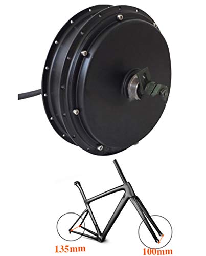 NBPOWER 135mm dropouts e-Bike kit 48V-72V 3000w e Bike Conversion Kit 100km/h Speed,3000W ebiken kit with Alarm Lock