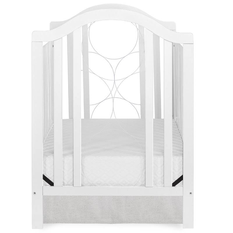 Slumber Baby Ariel Convertible Crib, White